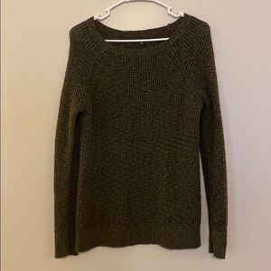Olive green sweater